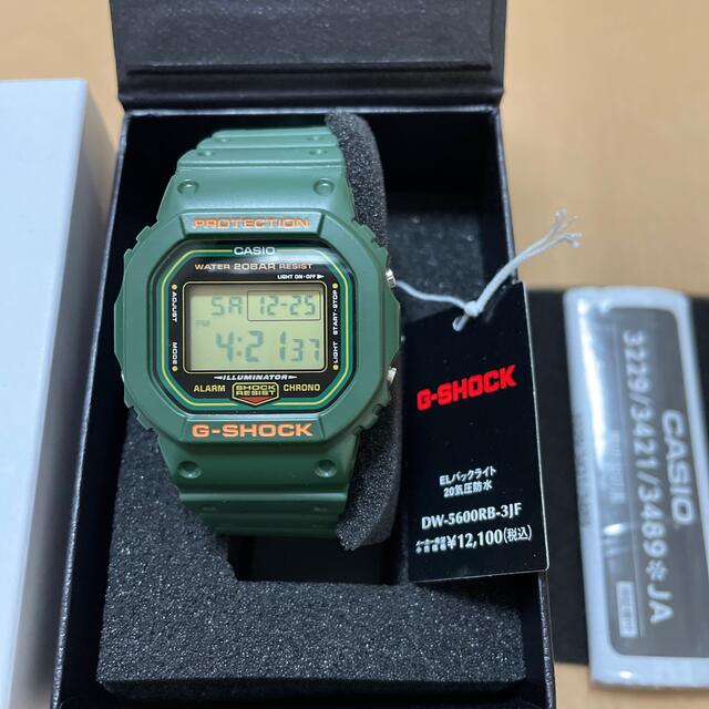 CASIO G-SHOCK G-5600 RB カシオ 腕時計