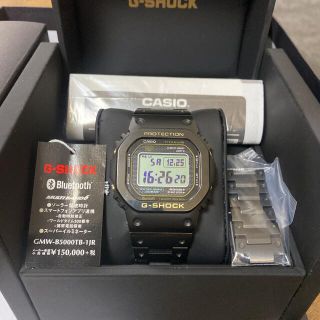 ジーショック(G-SHOCK)のCASIO G-SHOCK GMW-B5000TB 黒チタン(腕時計(デジタル))