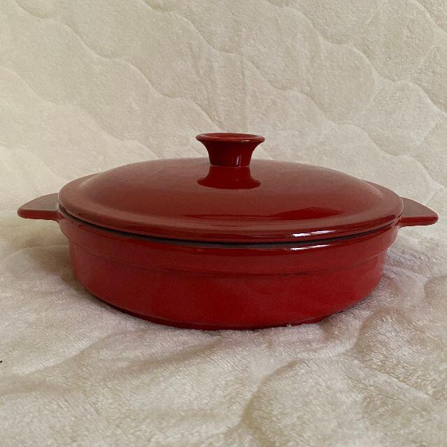 TERREETOILEE(テールエトワレ) ココット 24cm レッド 鍋 TERREETOILEE(テールエトワレ) ココット 24cm レッド 鍋の通販