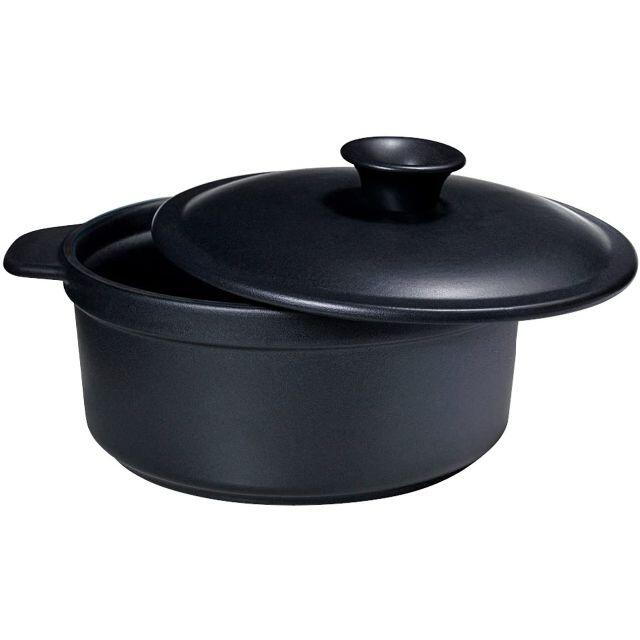 独特な 【送料無料】 TERREETOILEE(テールエトワレ) ココット 鍋  ブラック 16cm 鍋+フライパン
