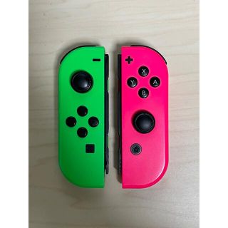 ニンテンドースイッチ(Nintendo Switch)のNintendo Switch Joy-Conセット グリーン ピンク(その他)