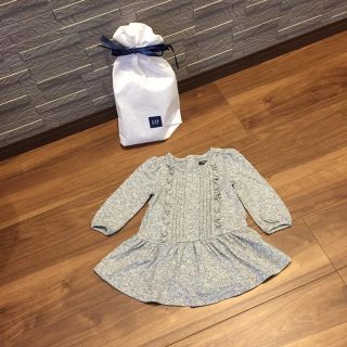 ベビーギャップ(babyGAP)のGAP♡フリルワンピ♡80㎝(ワンピース)