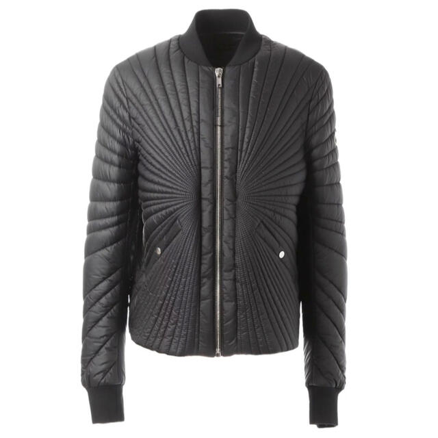 Rick Owens(リックオウエンス)の新品 MONCLER RICK OWENS ANGLE ダウン ボンバージャケッ メンズのジャケット/アウター(ダウンジャケット)の商品写真