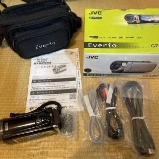 ケンウッド(KENWOOD)のJVC ハイビジョンメモリームービー GZ-E265-B(ビデオカメラ)