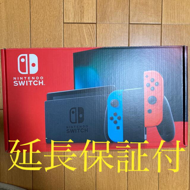 激安人気新品 Nintendo Switch本体　ネオンブルー 【延長保証付】Nintendo - Switch 家庭用ゲーム機本体