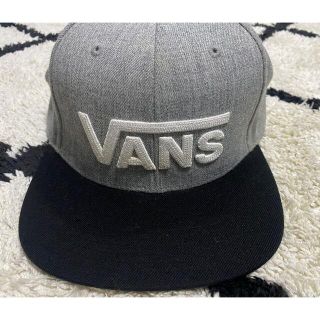 ヴァンズ(VANS)のVANS ドロップ2 スナップバック キャップ  ヘザーグレー×ブラック(キャップ)