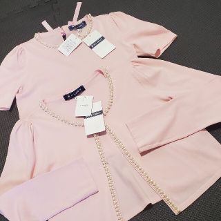 エムズグレイシー(M'S GRACY)の最終sale新品40950円エムズグレイシー🌹パール付アンサンブル(アンサンブル)