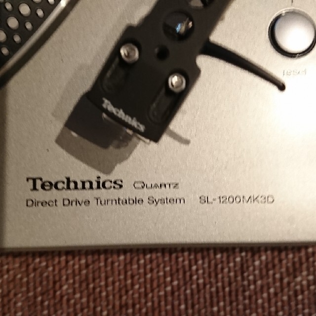 Panasonic(パナソニック)のtechnics テクニクス SL-1200 MK3D ターンテーブル 楽器のDJ機器(ターンテーブル)の商品写真