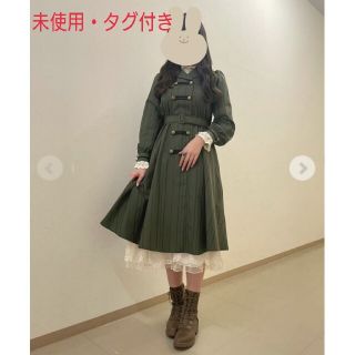 アクシーズファム(axes femme)のaxes femme  テーラー襟ナポレオンワンピース(ひざ丈ワンピース)