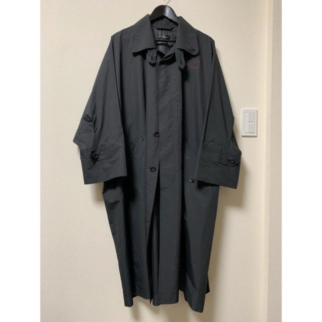 COMME des GARCONS(コムデギャルソン)のsyu.homme 18ss Rawind Coat ブラック メンズのジャケット/アウター(ステンカラーコート)の商品写真