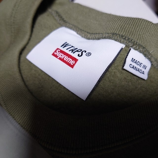 Supreme®/WTAPS® Crewneck XL Light Olive