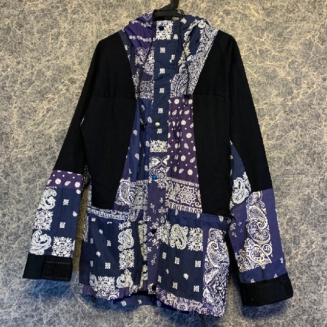 READYMADE MOUNTAIN PARKA NAVY BANDANA 1