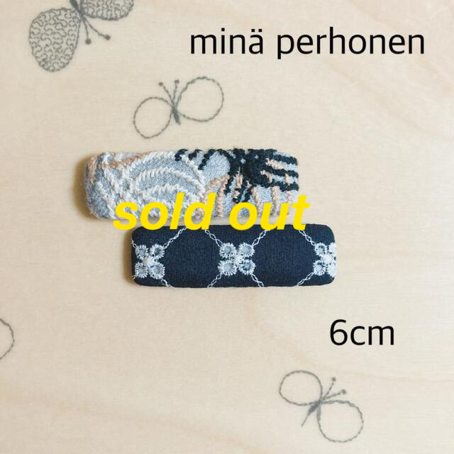 【SALE/10%OFF パッチンピン perhonen minä - perhonen mina 6cm #2-190 ヘアアクセサリー