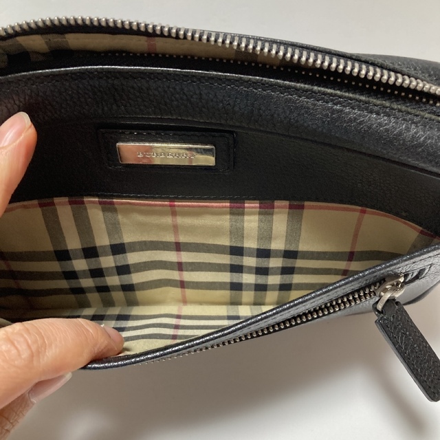 BURBERRY(バーバリー)のバーバリー ロンドン セカンドバッグ 中古品 メンズのバッグ(セカンドバッグ/クラッチバッグ)の商品写真