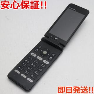 キョウセラ(京セラ)の良品中古 au KYF31 GRATINA 4G ブラック (携帯電話本体)