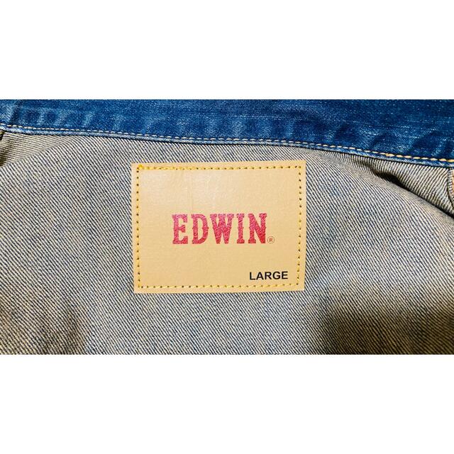 EDWIN(エドウィン)のEDWIN デニムジャケット メンズのジャケット/アウター(Gジャン/デニムジャケット)の商品写真