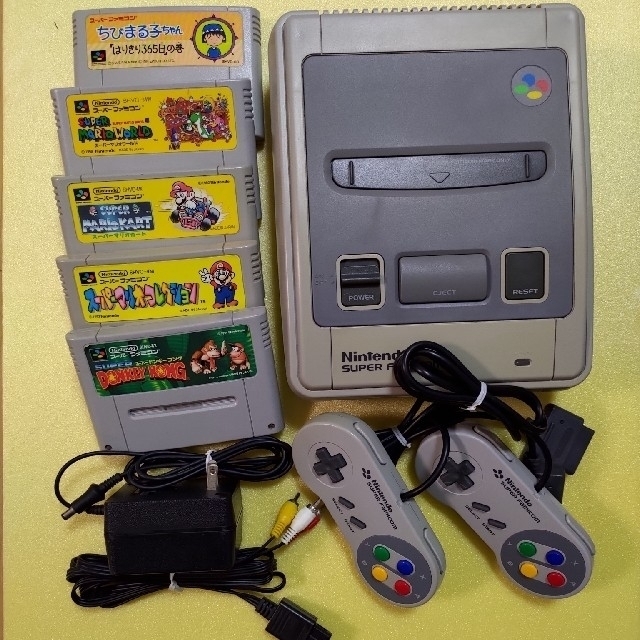 スーパーファミコンとソフトセット - 家庭用ゲーム本体