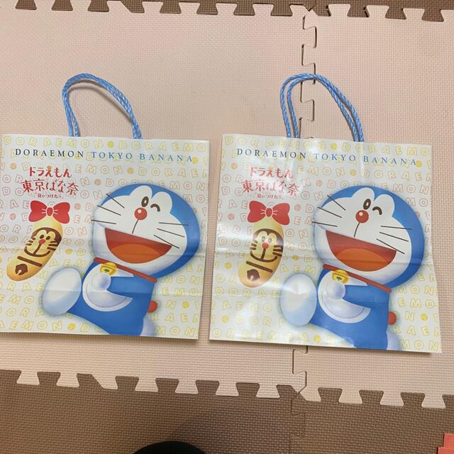 ポケモン(ポケモン)のポケモン、ドラえもん東京ばな奈  ショップ袋 レディースのバッグ(ショップ袋)の商品写真