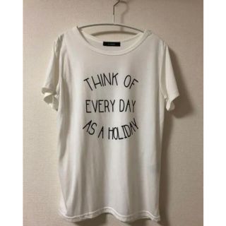 ダブルクローゼット(w closet)のw closet ダブルクローゼットＴシャツ(Tシャツ(半袖/袖なし))