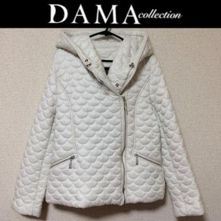 ダーマコレクション DAMA コクーン リバーシブル コート ジャケット