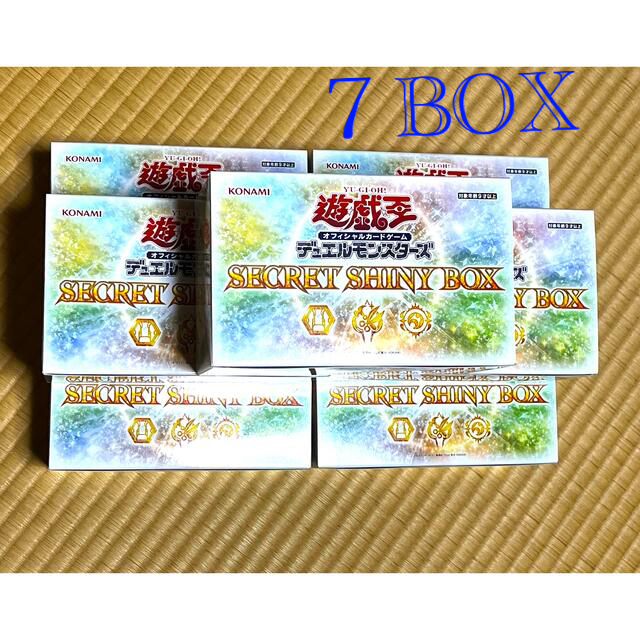 遊戯王OCG デュエルモンスターズ SECRET SHINY BOX 7BOX