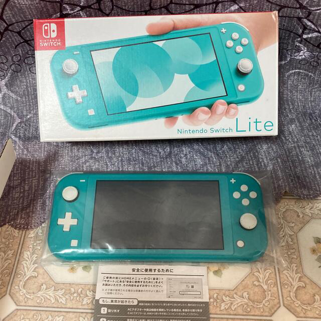 美品　大人気カラー　Switch lite スイッチライト　ターコイズ