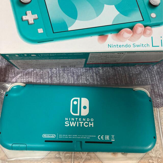 美品　大人気カラー　Switch lite スイッチライト　ターコイズ