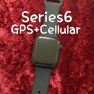 アップルウォッチ(Apple Watch)のApple Watch Series 6 セルラー  44mm アップルウォッチ(腕時計(デジタル))