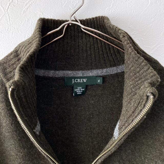 J.Crew(ジェイクルー)の【美品】J.crew ハーフジップ ウールニット メンズのトップス(ニット/セーター)の商品写真