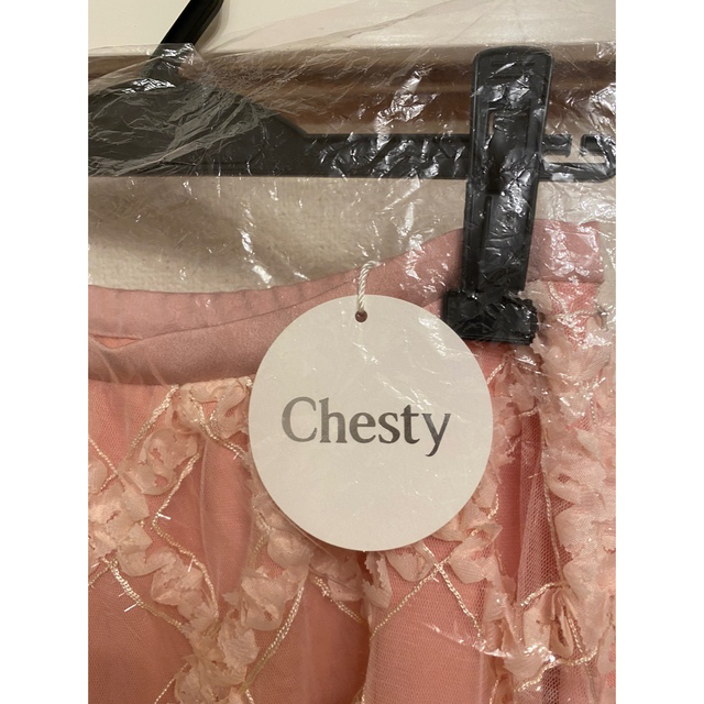 Chesty(チェスティ)の美品　chesty スカート　新品未使用タグ付き レディースのスカート(ひざ丈スカート)の商品写真