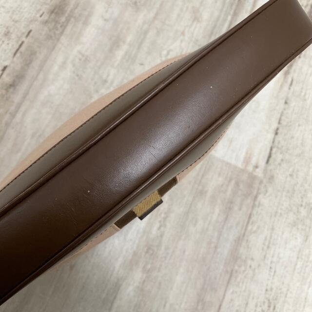 グッチ ジャッキー ワンショルダーバック ブラウン×ピンク 3