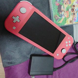 任天堂switch本体ピンク(家庭用ゲーム機本体)