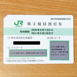 JR東日本 株主優待 1枚 2022.5.31まで(その他)
