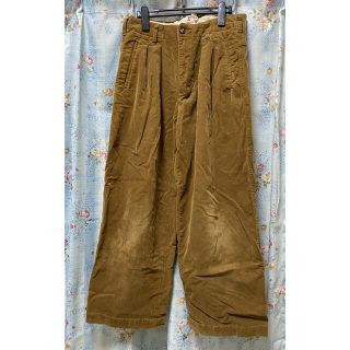 マルタンマルジェラ(Maison Martin Margiela)のVintage   コーデュロイワイドパンツ(スラックス)