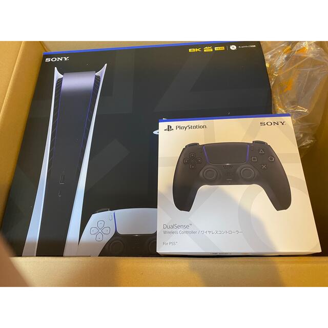 PlayStation - 【PS5】 プレイステーション5本体 デジタル・エディション＋コントローラー