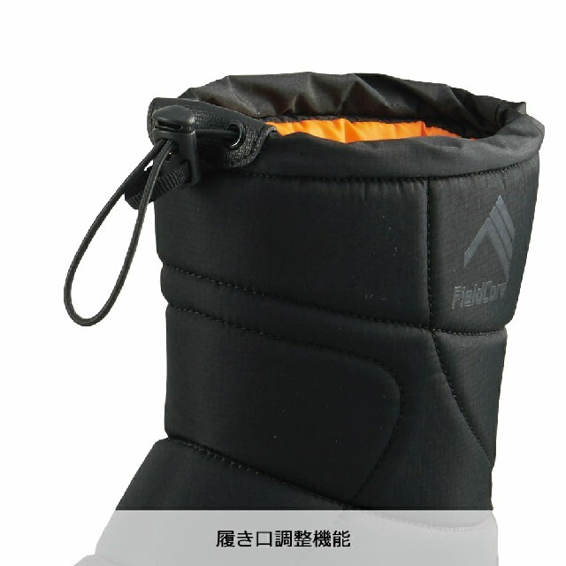 【新品未使用品】ワークマン　防寒ブーツ ケベック　ブラック　Mサイズ レディースの靴/シューズ(ブーツ)の商品写真