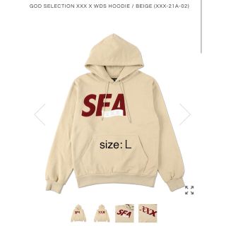 シュプリーム(Supreme)のWIND AND SEE GOD SELECTION HOODIE Ｌ(パーカー)