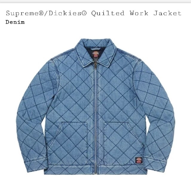 supreme Dickies Quilted Denim WorkJacket