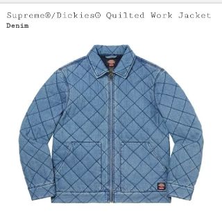 シュプリーム(Supreme)のsupreme Dickies Quilted Denim WorkJacket(Gジャン/デニムジャケット)