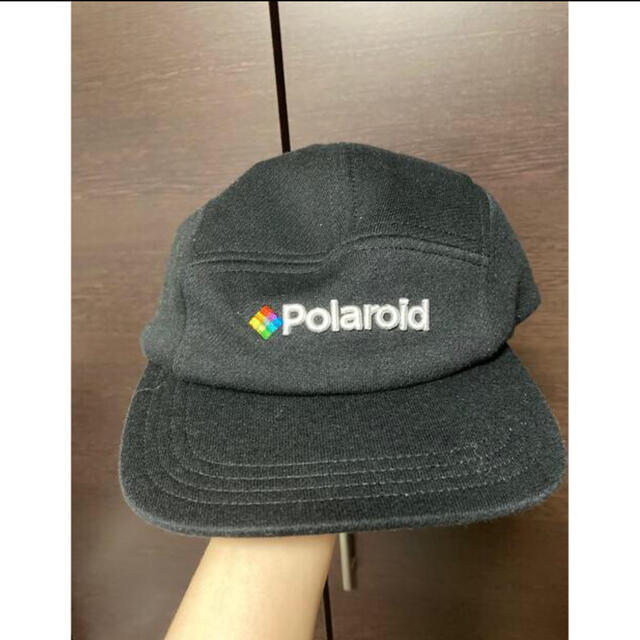 GU(ジーユー)のpolaroid ジーユーコラボワークキャップ メンズの帽子(キャップ)の商品写真