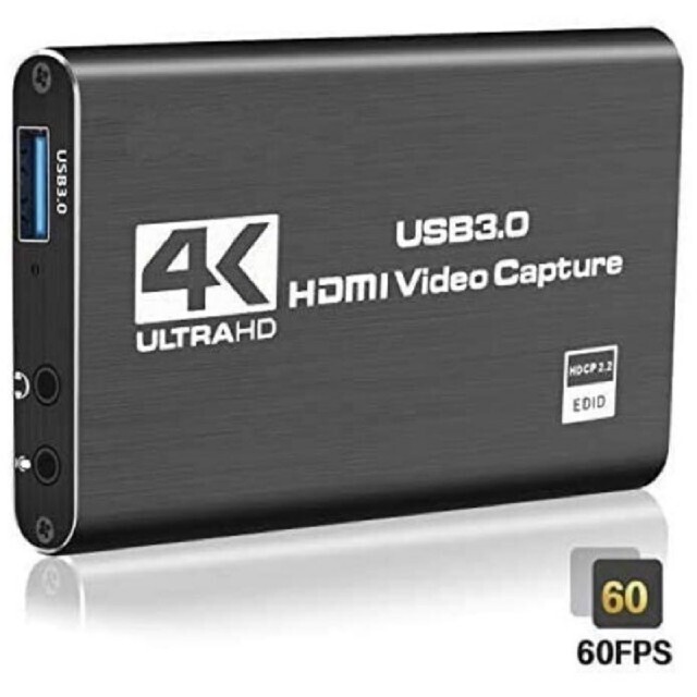 キャプチャーボード 新品未使用 HDMI フルHD 1080P録画