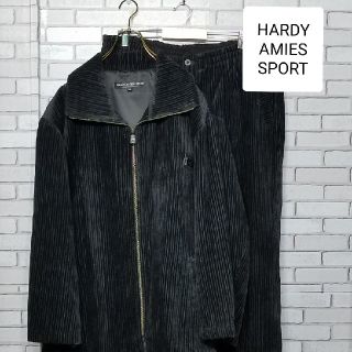 ハーディエイミス(HARDY AMIES)の【HARDYAMIESSPORT】 コーデュロイ　セットアップ　太畝　上下　LL(ブルゾン)