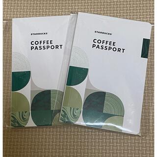 スターバックスコーヒー(Starbucks Coffee)のスターバックスカスタマーコーヒーパスポート2021 2冊(ノート/メモ帳/ふせん)