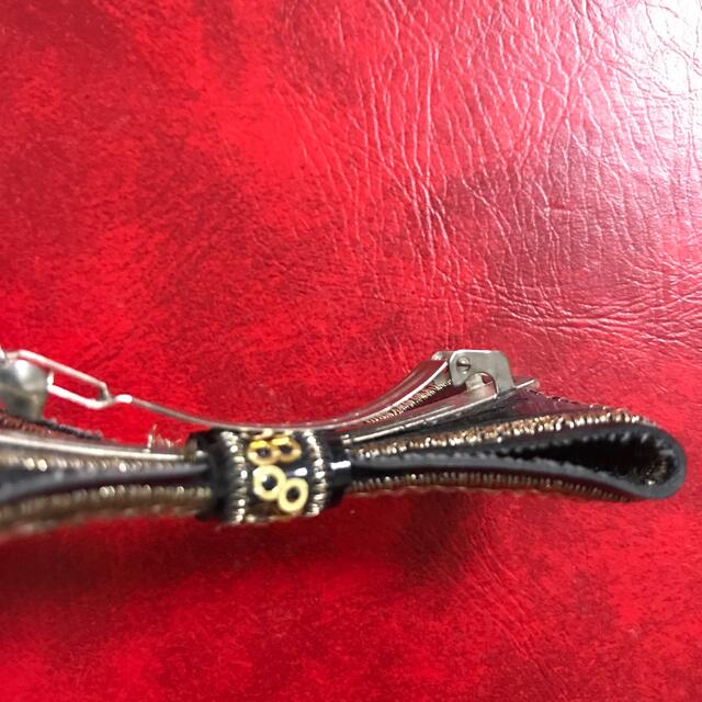 2022新発 the virgins bijou V velvet hair pin thebrazilian.co.uk