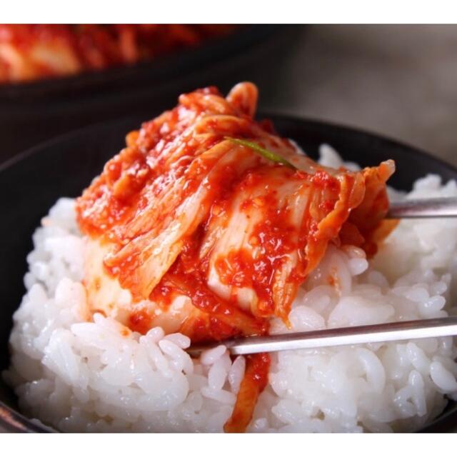 韓国　ネギキムチ&白菜キムチ 食品/飲料/酒の加工食品(漬物)の商品写真