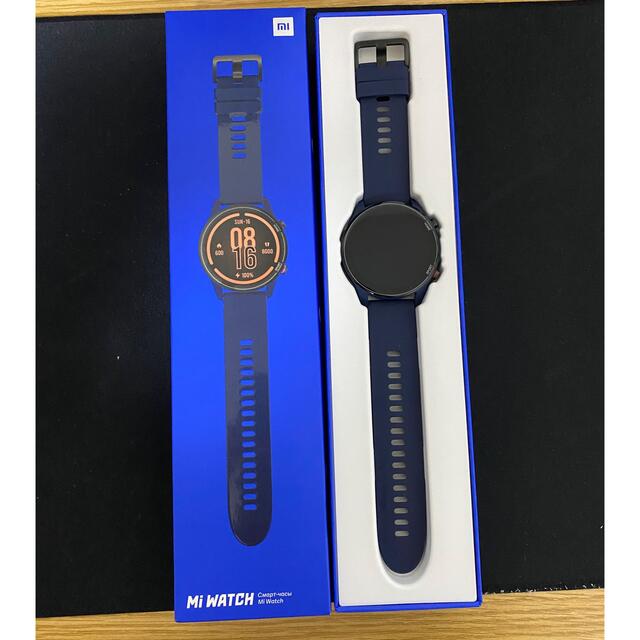 Xiaomi Mi Watch ネイビー ブルー