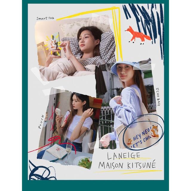 MAISON KITSUNE'(メゾンキツネ)の【新品未開封・匿名配送】メゾンキツネ スマホグリップトック コラボ ノベルティ エンタメ/ホビーのコレクション(ノベルティグッズ)の商品写真