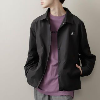 カンゴール(KANGOL)のWEB限定 MONO-MART×KANGOL オーバーサイズ コーチジャケット(ナイロンジャケット)