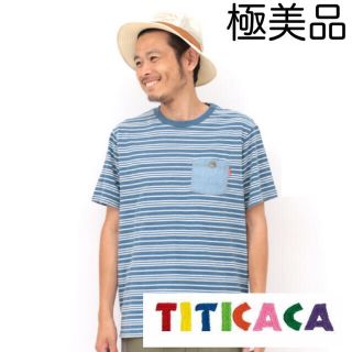 チチカカ(titicaca)の【極美品】チチカカ ボーダー Tシャツ(Tシャツ/カットソー(半袖/袖なし))