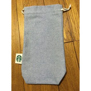 スターバックスコーヒー(Starbucks Coffee)のスターバックス　アップサイクルコットン　マルチミニバッグ　デニムブルー(ポーチ)